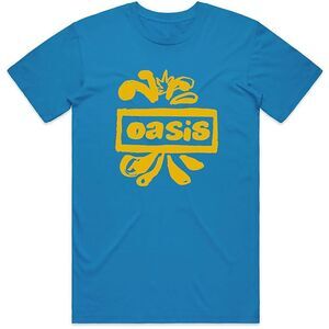 Oasis Unisex Adult Logo T-Shirt / Sapphire Blue